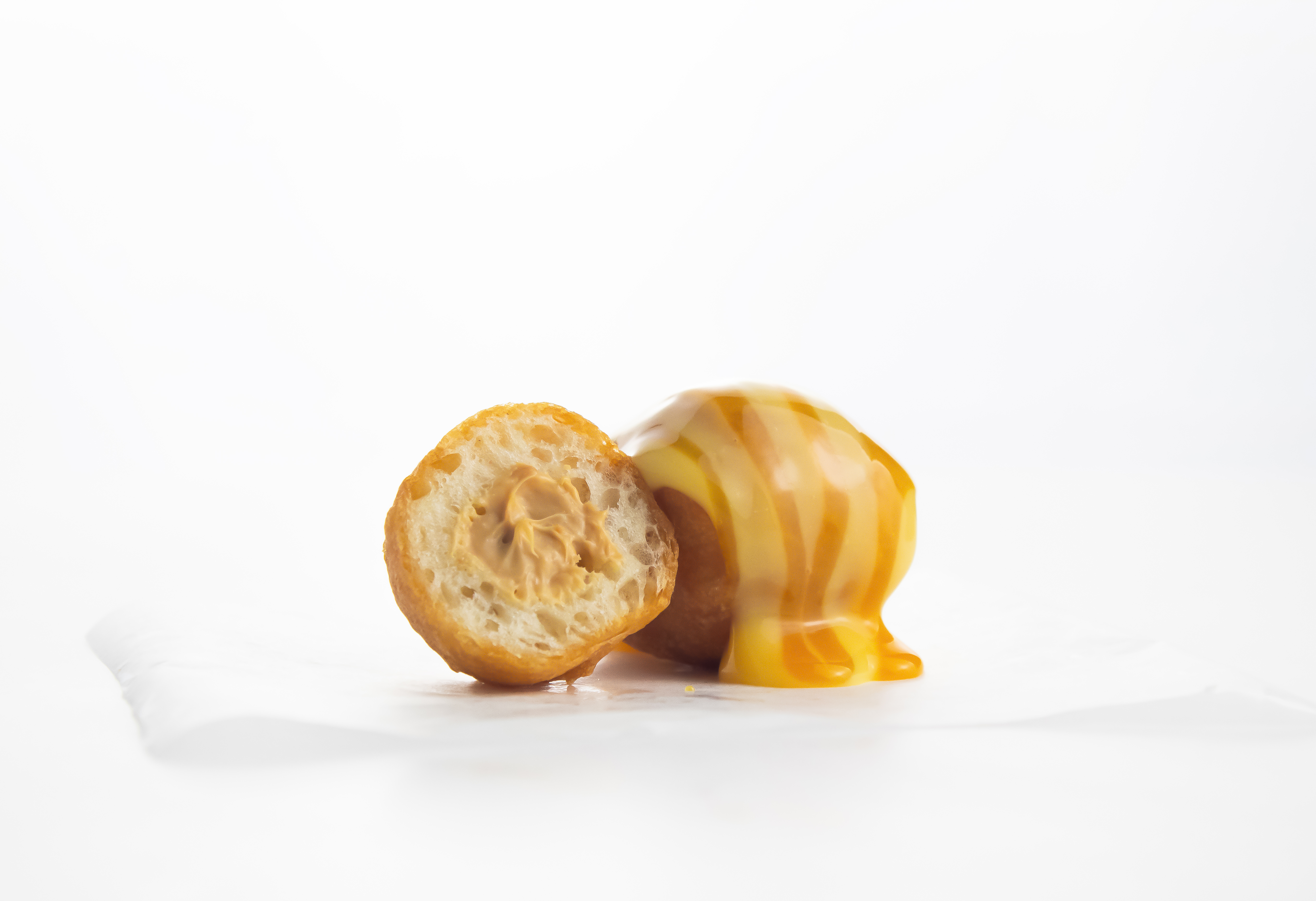 Crème Caramel Puff